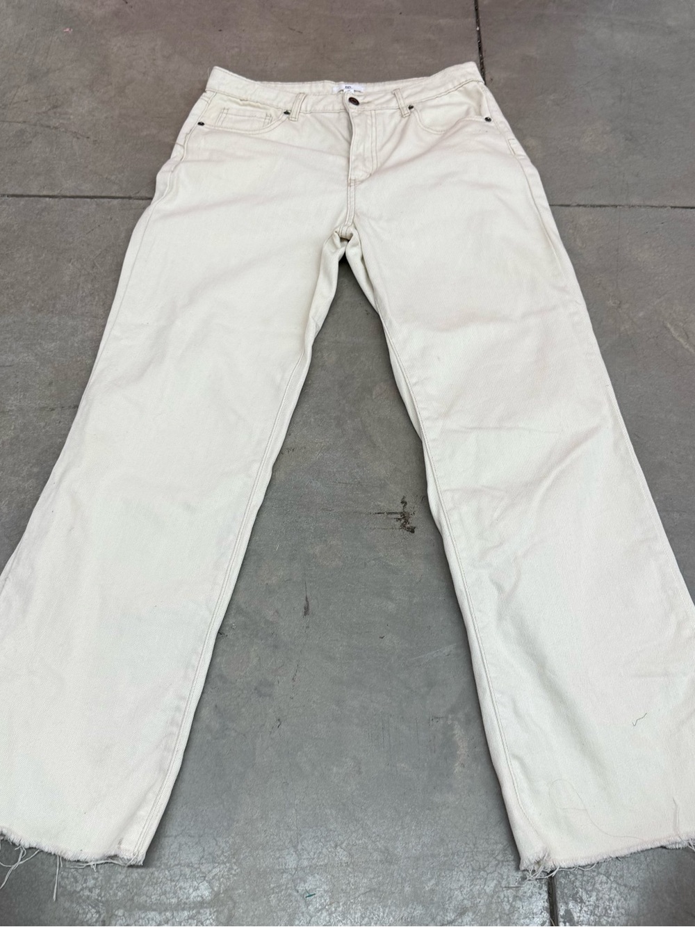 BP High Rise Raw Hem Jeans Size 29